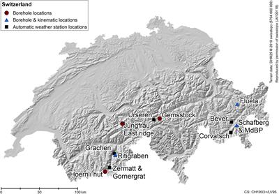 Changes in Ground Temperature and Dynamics in Mountain Permafrost in the Swiss Alps